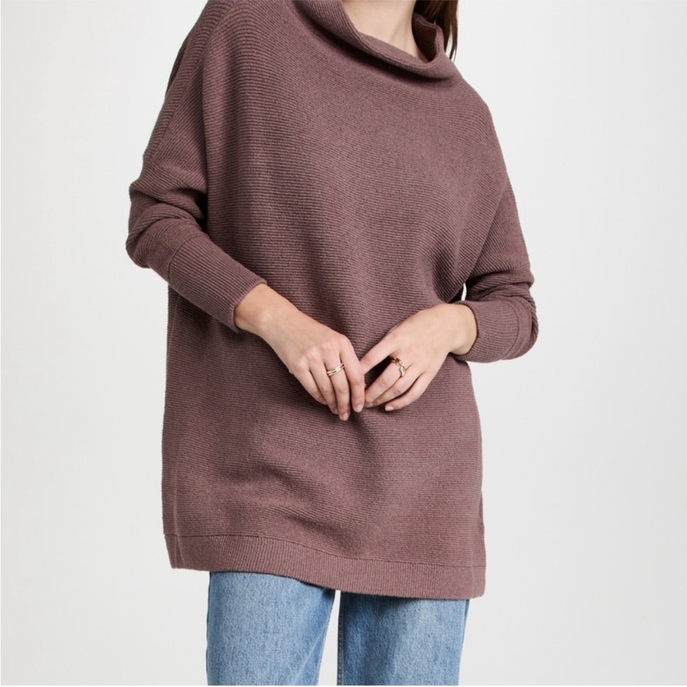 Free People Slouchy Ottoman Tunic Sweater